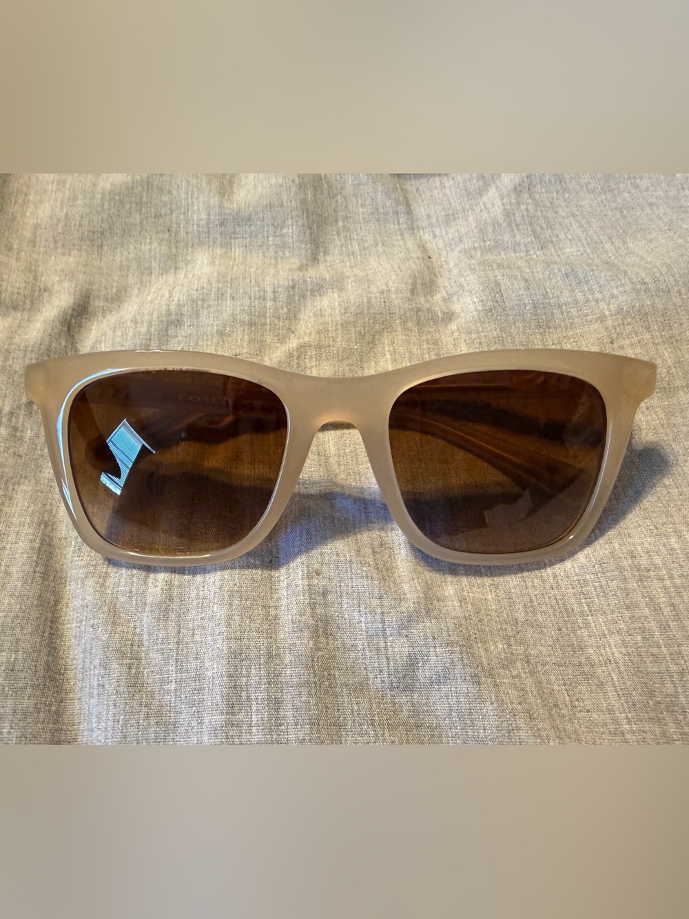 Coach Disney Theme Milky Ivory Sunglasses